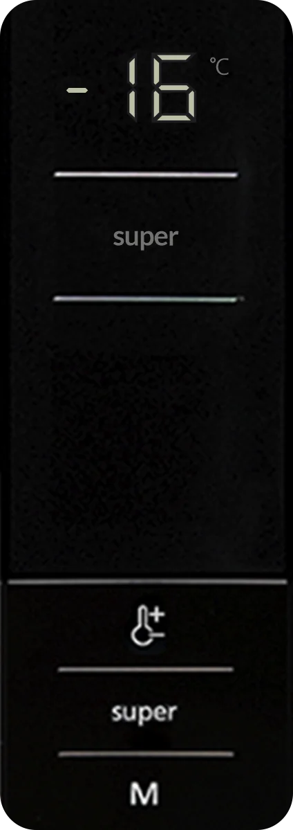 Congelador Display Digital