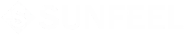 Sunfeel logo Blanco
