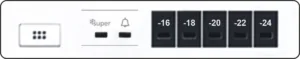 Congelador Sunfeel CGS1857SB Display Digital Interior